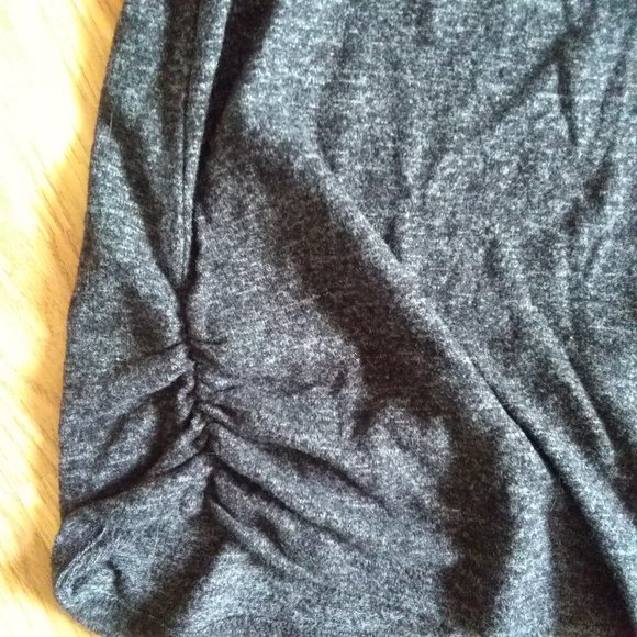 Soft Heather Grey Cowl Neck Sweater - Picture 2 of 4